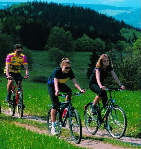 fietsen Mountainbiken in Noord Tsjechie